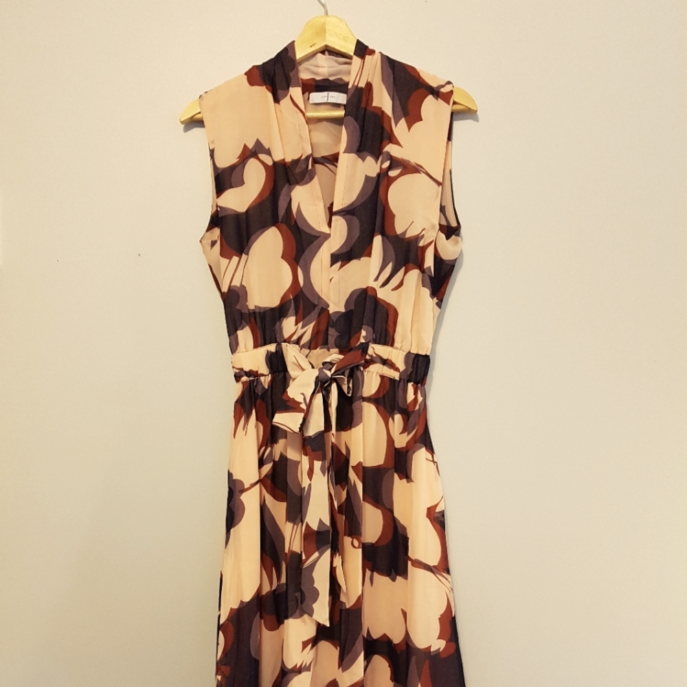 NWOT size 8 Lovely elegant Jasper Conran midi-length summer floral dress